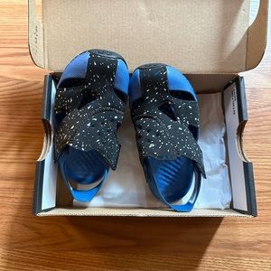 Toddler Sandals Jordan Flare Nike in Marina Blue